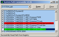 System Path Commander screenshot